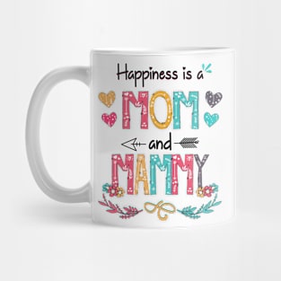 Happiness Is A Mom And Mammy Wildflower Happy Mother's Day Mug